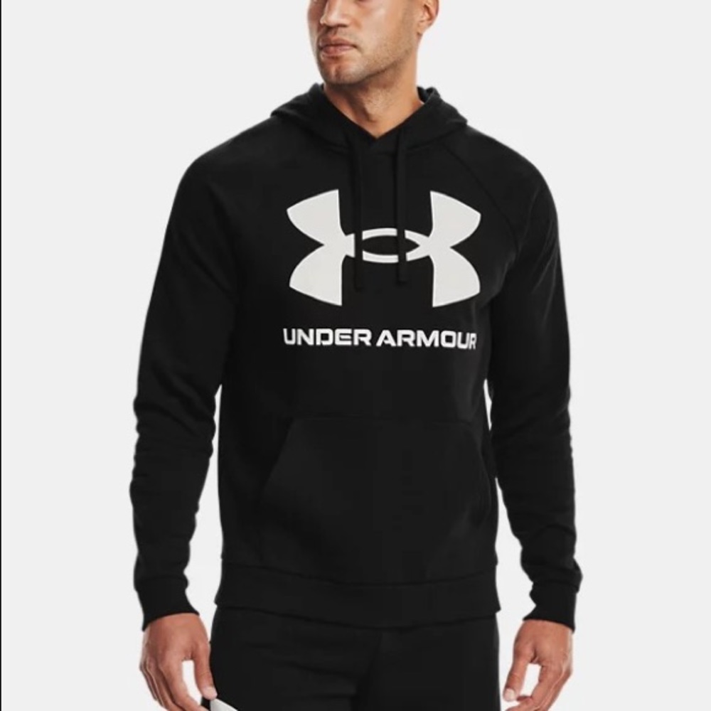 Under Armour Rival Fleece big logo hoodie
